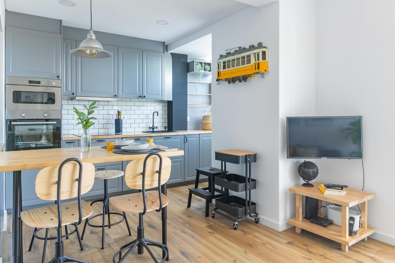 Spacious Apt Campo D'Ourique With Ac Лиссабон Экстерьер фото