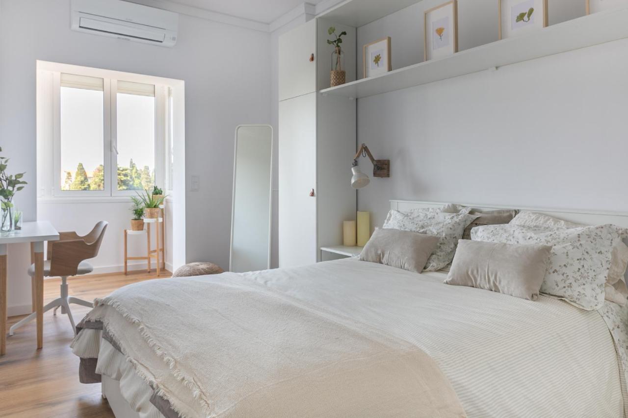 Spacious Apt Campo D'Ourique With Ac Лиссабон Экстерьер фото